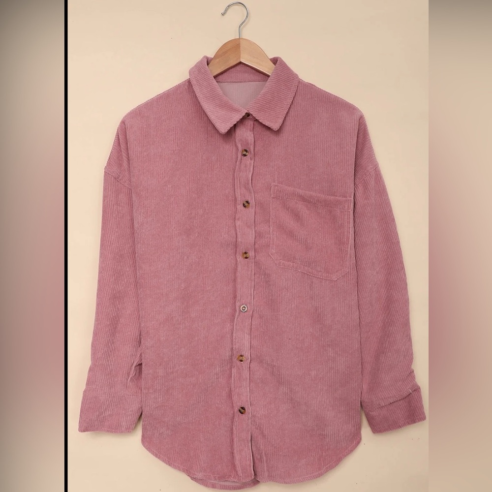 Pink Button-Up Shirt - Picture 4 of 8